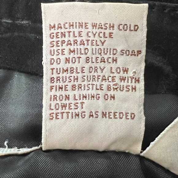 Vintage AMI Womens Washable Suede Jacket Full Zip New Old Stock size Petite XL - Picture 10 of 12